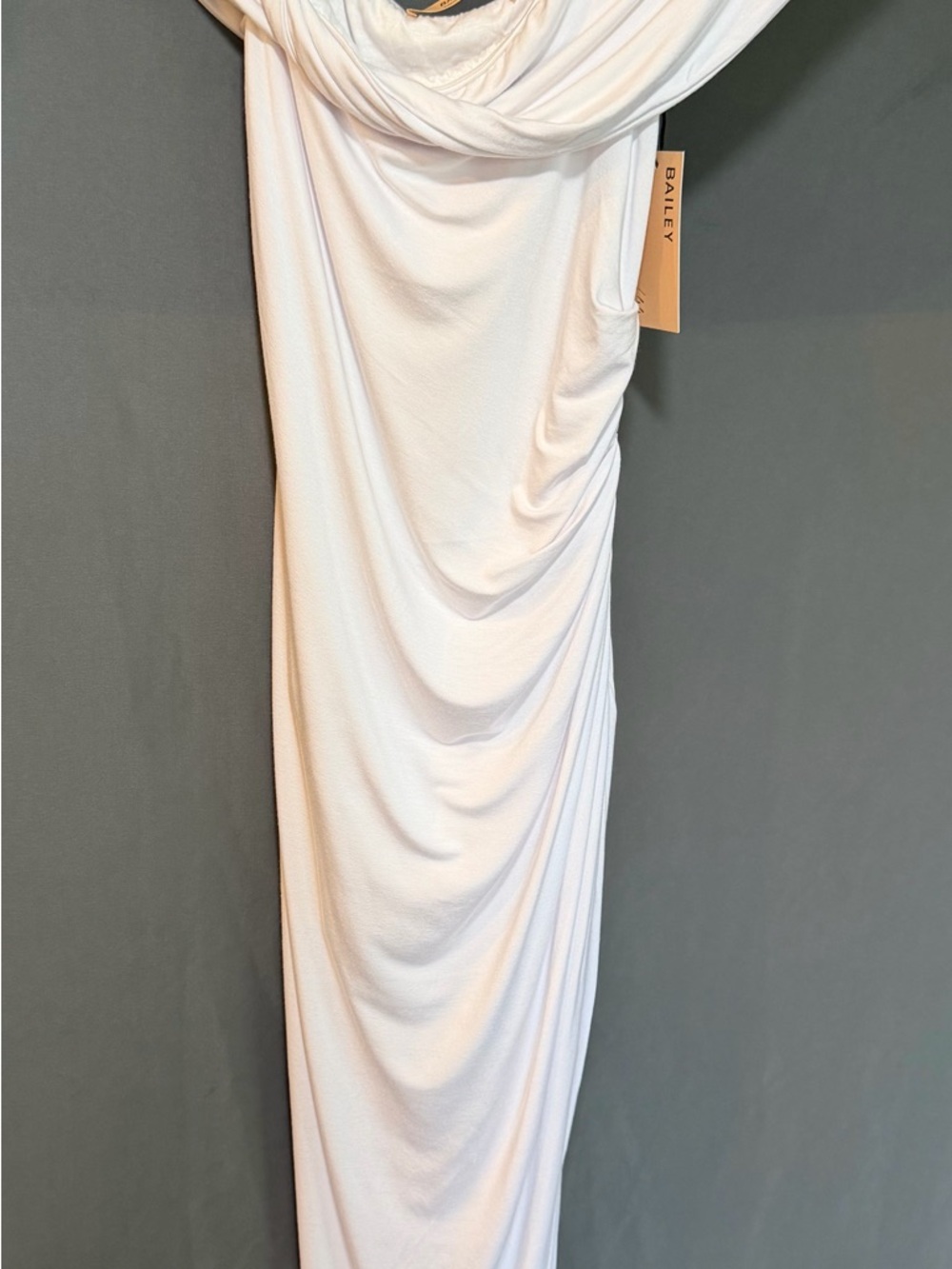 Bailey 44 White Scoop Neck Dress